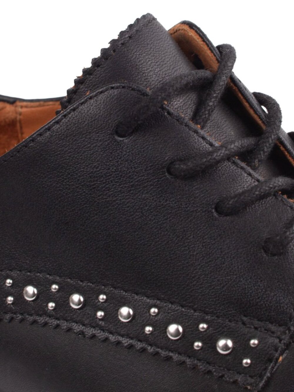 Bared Footwear Silktail 2 Studded Leather Lug Sole Oxfords W EU 36 / US 6-6.5 - Picture 12 of 14